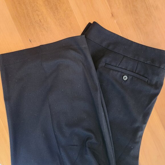 Lane Bryant Black Trousers Size 22 Petite Plus - Picture 1 of 6
